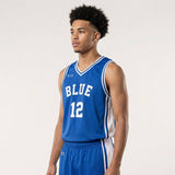 Custom Blue Core Basketball Singlet