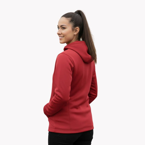 Glide SlimFit HP Tech Zip Hoodie Red