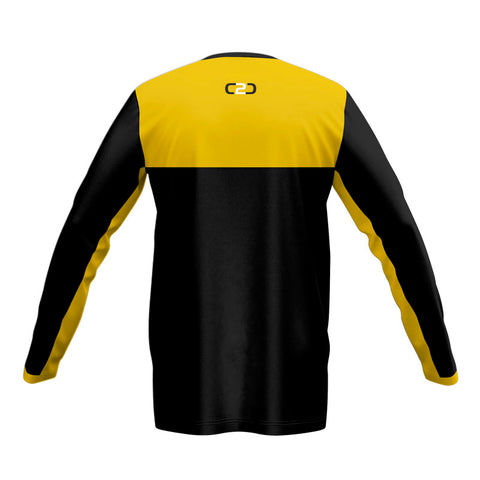 Custom Dream Long Sleeve Warmup Shirt Back View